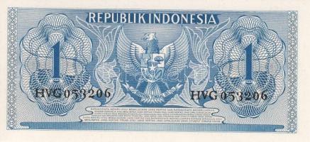 Indonézia 1956. 1R (2x) + 2 1/2R + 1947. 5R + 1958. 5R T:I-II-
Indonesia 1956. 1 Rupiah (2x) + 2 1/2...