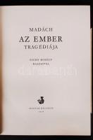 Madách Imre: Az ember tragédiája. Bp. 1958. Helikon Kiadó. Zichy Mihály rajzaival. Karton tokban
