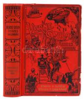 Verne Gyula: Utazás a Holdba. Ford. Iván Ede. Geiger Richard rajzaival. Négy egész oldalas kép; Utazás a Hold körül. Ford. Balla Károly. Geiger Richard rajzaival. Hat egész oldalas kép. (Verne Gyula Összes Munkái) Bp., é.n., "Magyar Kereskedelmi Közlöny" hirlap- és könyvkiadóvállalat. Kiadói, festett, félvászon kötésben (kisebb kopásokkal)