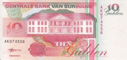 Szurinam 1998. 10G + 1996. 25G + 1998. 100G T:I Suriname 1998. 10 Gulden + 1996. 25 Gulden + 1998. 100 Gulden C:Unc