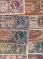 1930-1946. 34db vegyes pengő T:vegyes