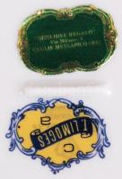 T.Limoges tál, matricás, jelzett, hibátlan, 23×15 cm