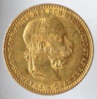 Ausztria 1896. 10K Au "Ferenc József" (3.4g/0.900) T:2 kis ph. Austria 1896. 10 Corona Au "Franz Joseph I" (3.4g/0.900) C:XF small edge error