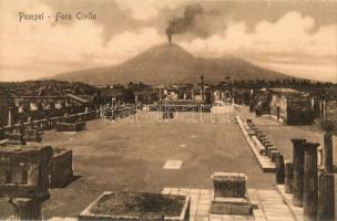 24 db RÉGI olasz városképeslap: 12 Nápoly és 12 Pompeji / 24 old Italian town-view postcards: 12 Nap...