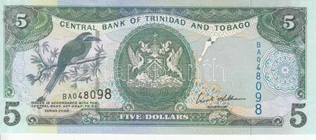Trinidad és Tobago 2002-2006. 1$ + 5$ T:1
Trinidad & Tobago 2002-2006. 1 Dollar + 5 Dollars C:UN...