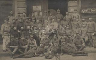 WWI Hungarian military group photo (EK)