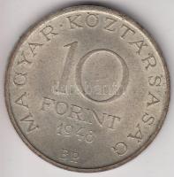 1948. 10Ft Ag "Széchenyi" T:2-