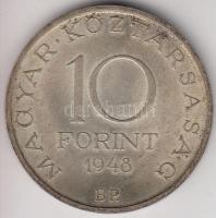 1948. 10Ft Ag "Széchenyi" T:2-