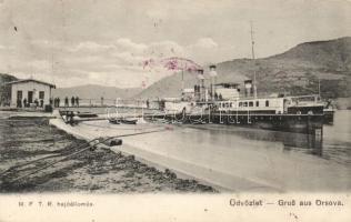 Orsova hajóállomás / ship station (EB)