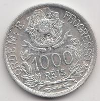 Brazília 1906. 1000R Ag (9.99g) T:2,2- Brazil 1906. 1000 Reis Ag (9.99g) C:XF,VF