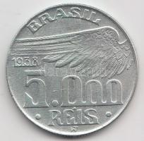 Brazília 1938. 5000R Ag (10.09g) T:2- Brazil 1938. 5000 Reis Ag (10.09g) C:VF