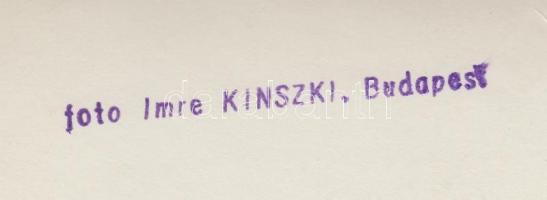 cca 1935 Kinszki Imre (1901-1945): Nyári zivatar után. Vintage fotó, hátoldalán szerzői pecséttel, 1...