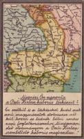 A Pesti Hírlap háborús térképei, Romániai háború / Advertisement, WWI military map, Romania (EK)