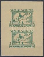 1941 Eszperantó Kongresszus Szentes levélzáró kisív