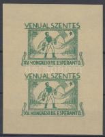 1941 Eszperantó Kongresszus Szentes levélzáró kisív