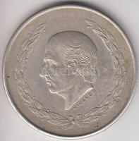 Mexikó 1952. 5P Ag (27.95g) T:2,2-
Mexico 1952. 5 Pesos Ag (27.95g) C:aXF