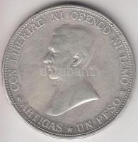 Uruguay 1917. 1P Ag (24.87g) T:2-
Uruguay 1917. 1 Peso Ag (24.87g) C:VF