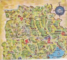 23db térképek magyar klf képeslapokon