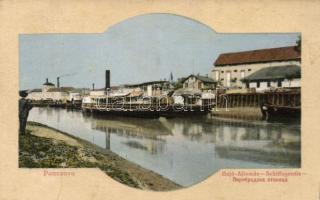 Pancsova, ship station (fa)