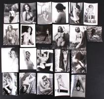 cca 1960-1970 21db erotikus fénykép /  Erotic photos, 7x8-10x7cm