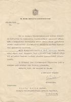 Belügyminiszteri kinevezés gyakornokká (1943) A Széchenyi nemzetség felajánlása a M. Nemzeti Múzeum részére (1936)