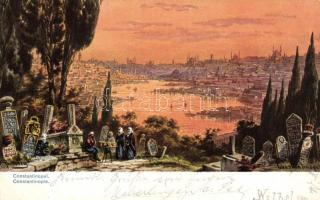 Constantinople cemetery, s: F. Perlberg