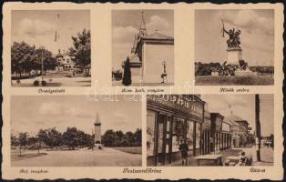 Budapest XVIII. Pestszentlőrinc Üllői út, templomok, országzászló, Hősök szobra