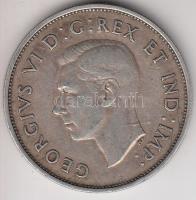 Kanada 1941. 50c Ag "VI. György" (11.62g) T:2-
Canada 1941. 50 cents Ag "George VI&qu...