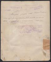 cca 1910-1920 Kerny István (1879-1963): Vác, a Migazzi püspök által Mária Terézia látogatása alkalmá...