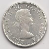 Kanada 1964. 50c Ag "II. Erzsébet" (11.80g) T:2
Canada 1964. 50 cents Ag "Elizabeth I...