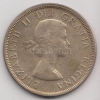 Kanada 1959. 1$ Ag "II. Erzsébet" (23.45g) T:2-
Canada 1959. 1 Dollar Ag "Elizabeth I...