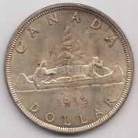 Kanada 1962. 1$ Ag "II. Erzsébet" (23.32g) T:2 Canada 1962. 1 Dollar Ag "Elizabeth II" (23.32g) C:XF