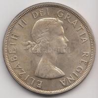 Kanada 1962. 1$ Ag "II. Erzsébet" (23.32g) T:2
Canada 1962. 1 Dollar Ag "Elizabeth II...