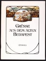 Grüsse aus dem alten Budapest - Budapesti üdvözlet. Vál. Kollin Ferenc. Bp., 1983, Helikon. A régi Budapest korabeli képeslapok és reklámok tükrében, Homolka József 1896-ban készült térképének hasonmáskiadásával. Kiadói egészvászon kötésben, dísztokban, jó állapotú könyv.