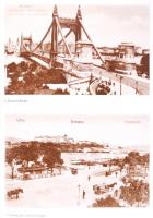 Greetings from old Budapest - Budapesti üdvözlet. Vál. Kollin Ferenc. Bp., 1983, Helikon. A régi Bud...