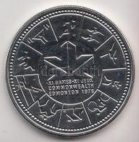 Kanada 1978. 1$ Ag "Nemzetközösségi Játékok Edmonton" dísztokban! T:PL
Canada 1978. 1 Doll...