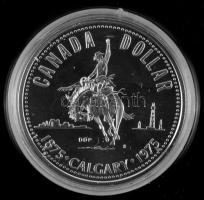 Kanada 1975. 1$ Ag "Calgary" dísztokban! T:PL
Canada 1975. 1 Dollar Ag "Calgary"...