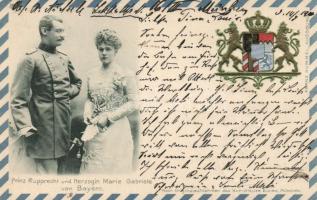Rupprecht von Bayern, Marie Gabriele in Bayern, coat of arms Emb.