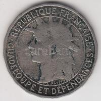 Guadeloupe 1903. 1Fr CuNi T:3
Guadeloupe 1903 1 Franc CuNi C:F