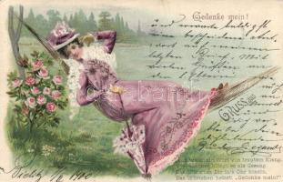 Lady, think of me, litho (EK)