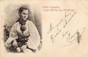 1900 Csángo-Mädchen (fl)