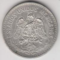 Mexikó 1907. 50c Ag (12.40g) T:2-
Mexico 1907. 50 centavos Ag (12.40g) C:XF