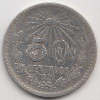Mexikó 1920. 50c Ag (8.06g) T:3 Mexico 1920. 50 centavos Ag (8.06g) C:F