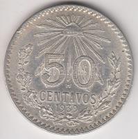 Mexikó 1939. 50c Ag (8.28g) T:2- Mexico 1939. 50 centavos Ag (8.28g) C:VF