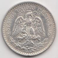 Mexikó 1939. 50c Ag (8.28g) T:2-
Mexico 1939. 50 centavos Ag (8.28g) C:VF
