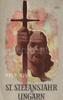 Szent István, Jubileumi év 1938 / Stephen I of Hungary, anniversary year 1938, s: Konecsni (EK)