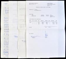 1991. "Kárpótlási jegy 1000Ft-ról" (7x) "A","F","K" sorozat ...