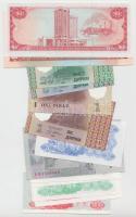 13db vegyes modern bankjegy T:I
13 pcs of mixed modern banknotes C:UNC