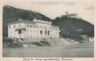 Tihany, József herceg nyaralókastélya (levágott / cut)