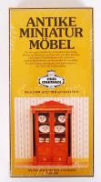 Mini antik bútor modell, bontatlan csomagolásban /  Miniature antique furniture (Antike miniatur Möbel), original, unopened package
